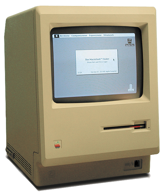 macintosh 128k transparency